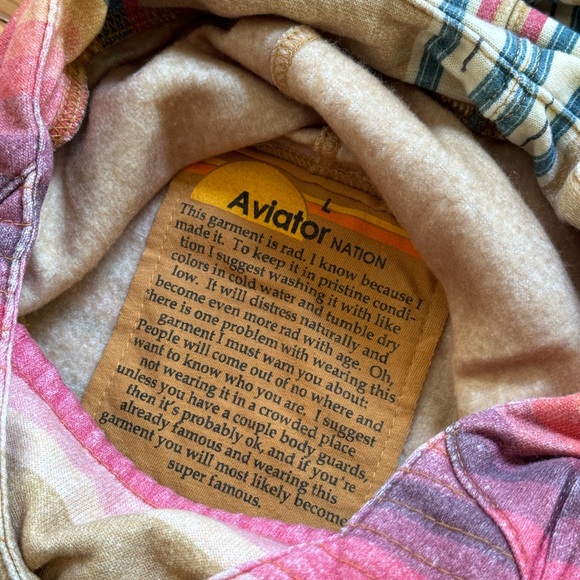 Aviator Nation Serape Ninja Hoodie - Picture 5 of 5